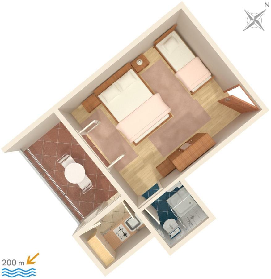Apartments With A Parking Space Omis - 2745 Esterno foto